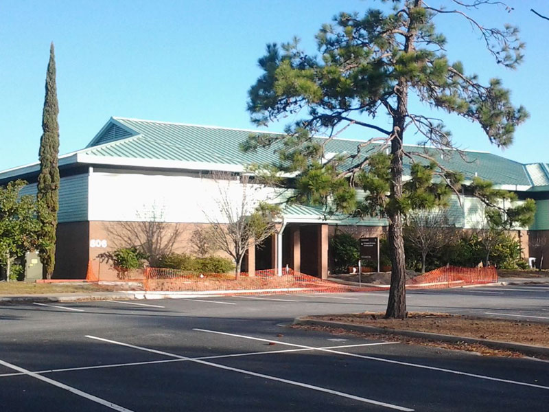 Outside view of 3rd Infantry Division museum.